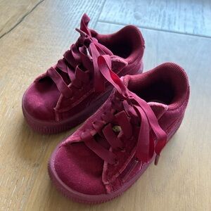 Velour Puma Shoes